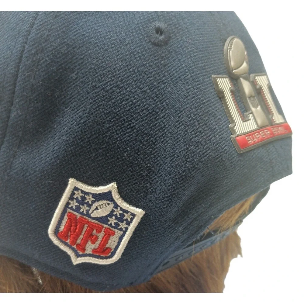 New‎ England Patriots 59 Fifty Snap Back Super Bowl 51 Patch Cap Hologram Hat
